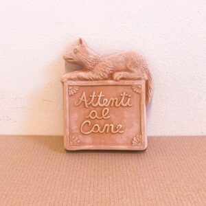 Mattonella Attenti al Cane