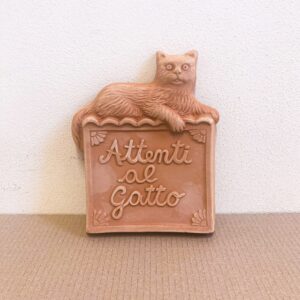 Mattonella Attenti al Gatto