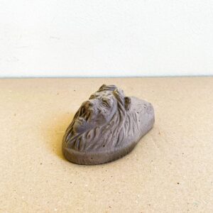 Piedino Testa di Leone - 9cm