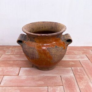 Vaso Antico con Manici 23cm - Cuoio